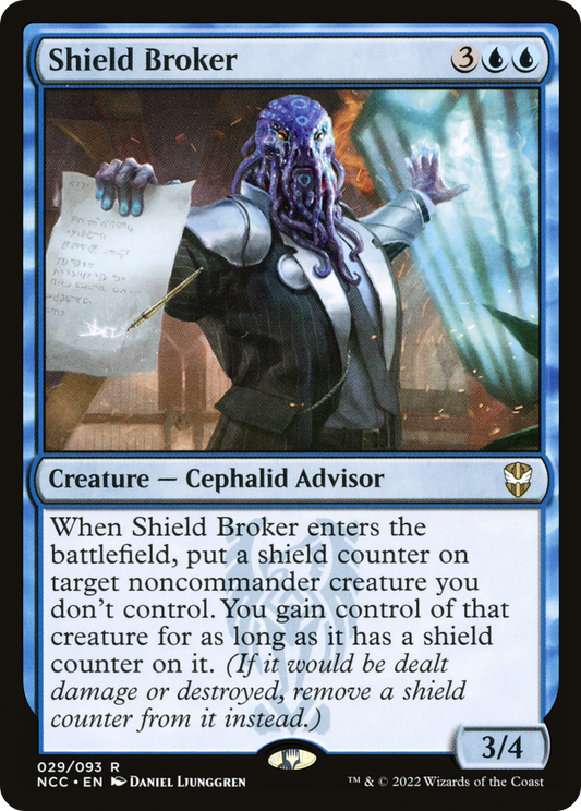 Shield Broker [Streets of New Capenna Commander]