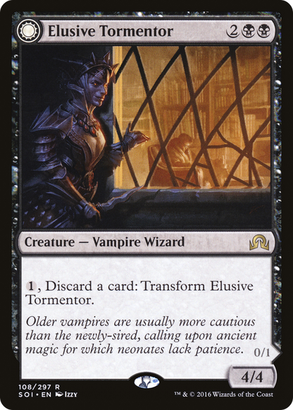 Elusive Tormentor // Insidious Mist [Shadows over Innistrad] Foil