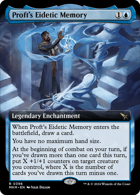 Proft's Eidetic Memory (Extended Art) [Murders at Karlov Manor] Foil