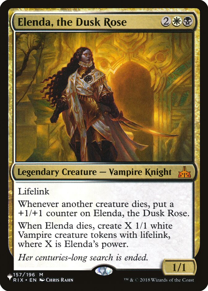 Elenda, the Dusk Rose [The List] | Silver Goblin