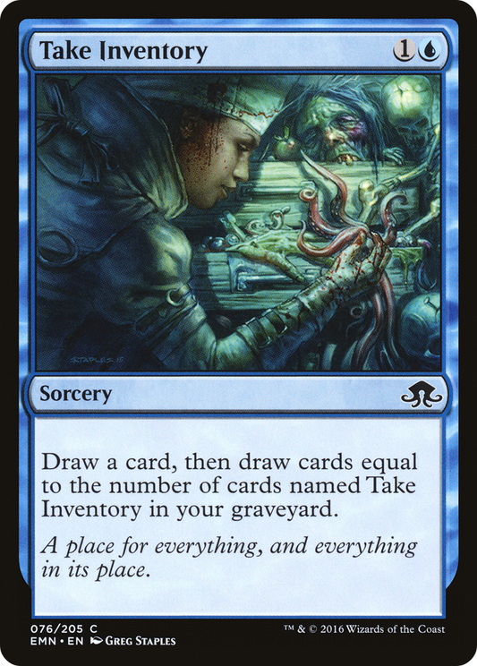Take Inventory [Eldritch Moon] Foil