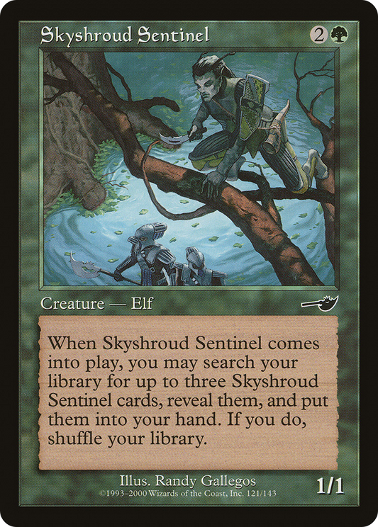 Skyshroud Sentinel [Nemesis] Foil