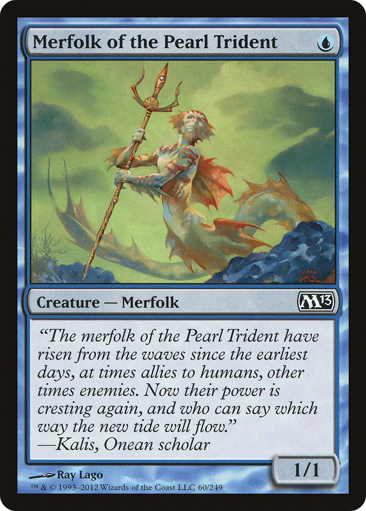 Merfolk of the Pearl Trident [Magic 2013] Foil