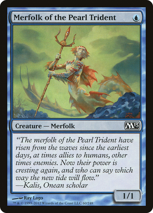 Merfolk of the Pearl Trident [Magic 2013] Foil