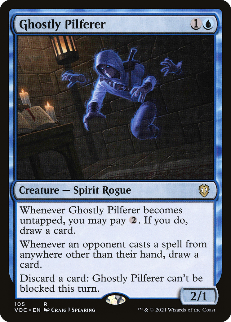 Ghostly Pilferer [Innistrad: Crimson Vow Commander]