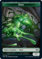 Ooze // Wurm (029) Double-Sided Token [Double Masters Tokens] | Silver Goblin