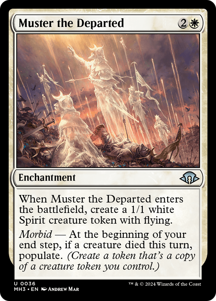 Muster the Departed [Modern Horizons 3] Foil