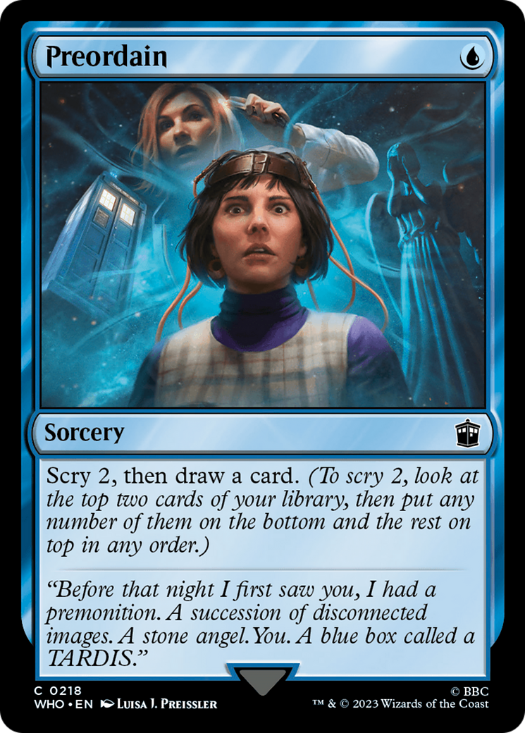 Preordain [Doctor Who] Foil