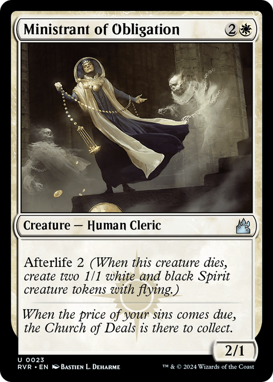 Ministrant of Obligation [Ravnica Remastered] Foil