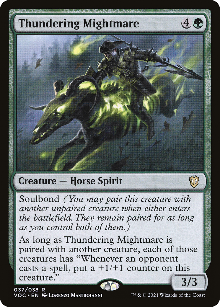 Thundering Mightmare [Innistrad: Crimson Vow Commander]