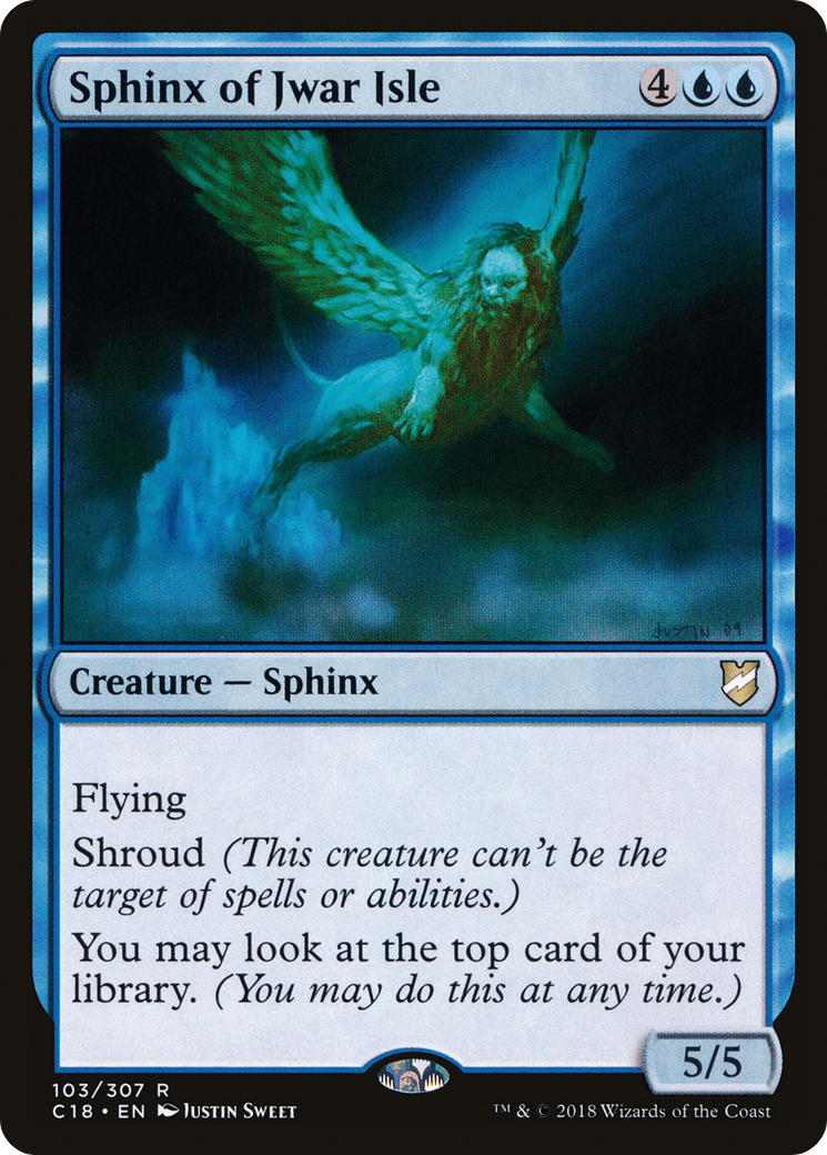 Sphinx of Jwar Isle (103) - Commander 2018