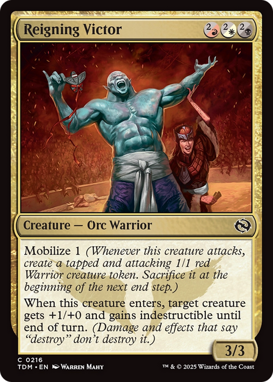 Reigning Victor (216) - Tarkir: Dragonstorm