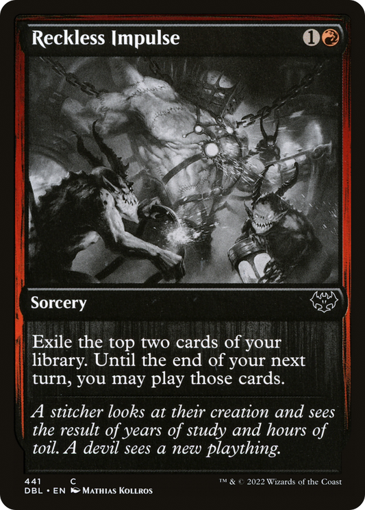 Reckless Impulse [Innistrad: Double Feature] Foil