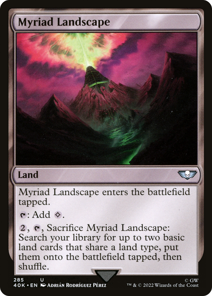Myriad Landscape (285) - Warhammer 40,000 Commander