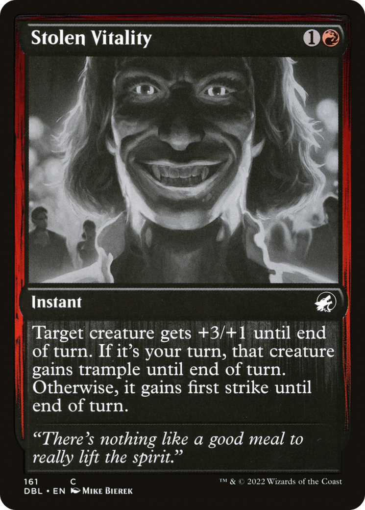 Stolen Vitality (161) Foil - Innistrad: Double Feature
