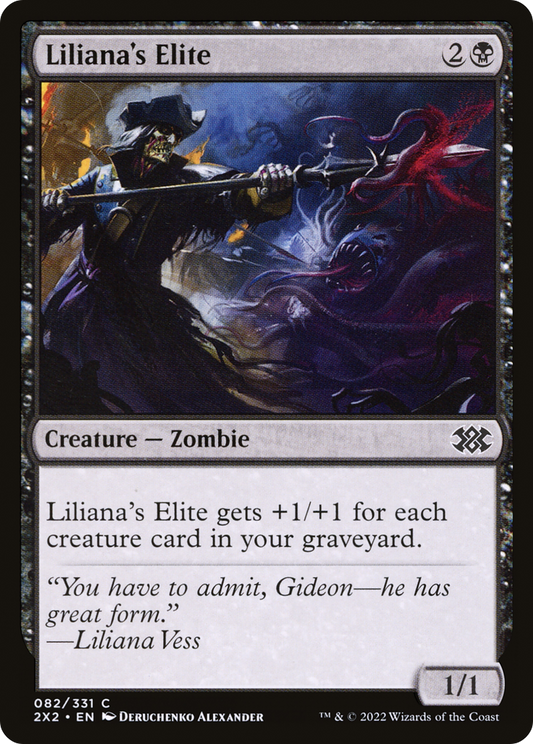 Liliana's Elite [Double Masters 2022] Foil