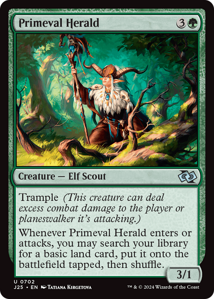 Primeval Herald [Foundations Jumpstart] | Silver Goblin