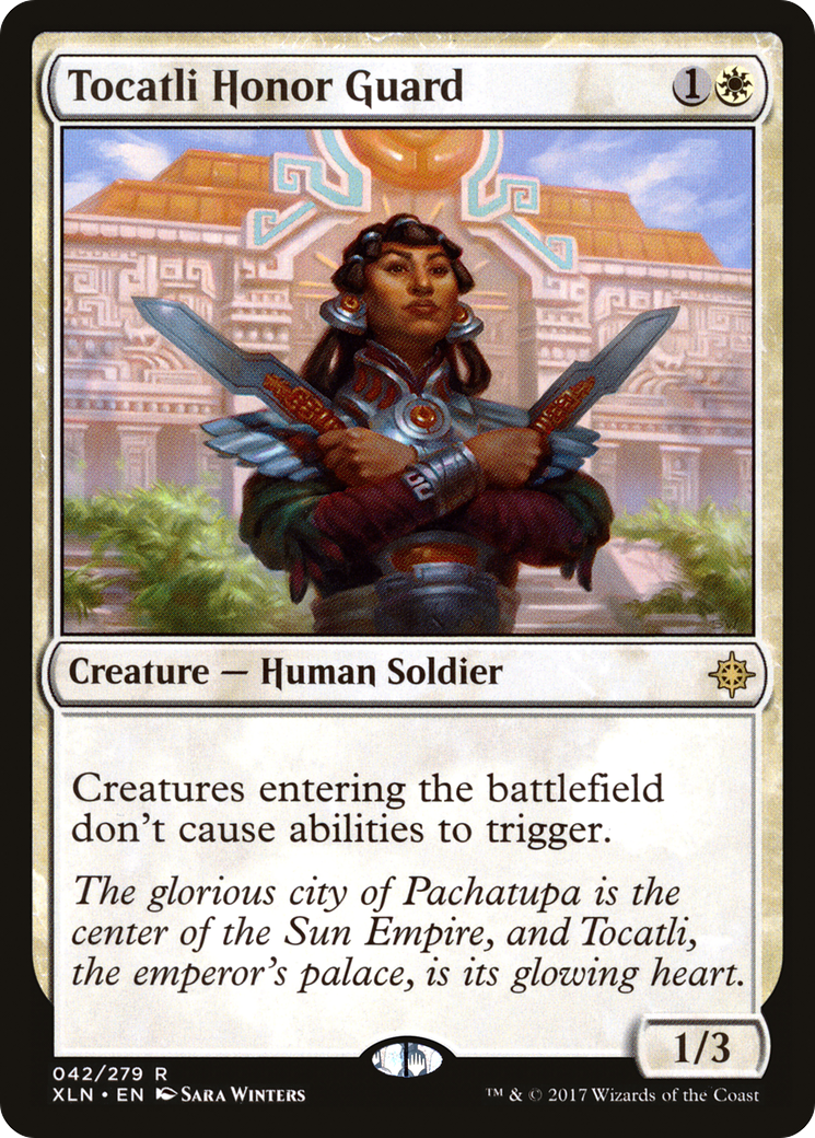 Tocatli Honor Guard (042) Foil - Ixalan