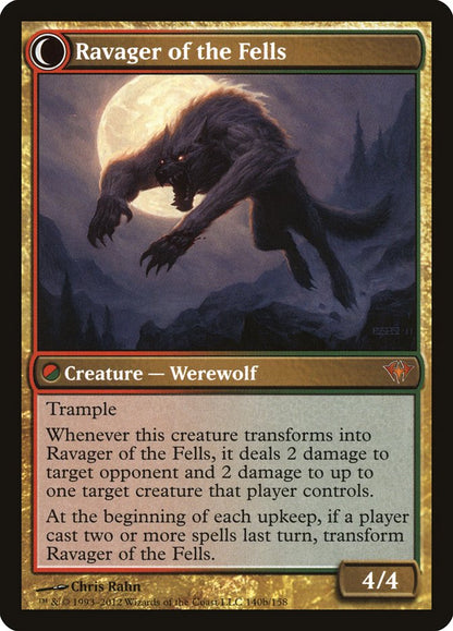 Huntmaster of the Fells // Ravager of the Fells [Dark Ascension] Foil