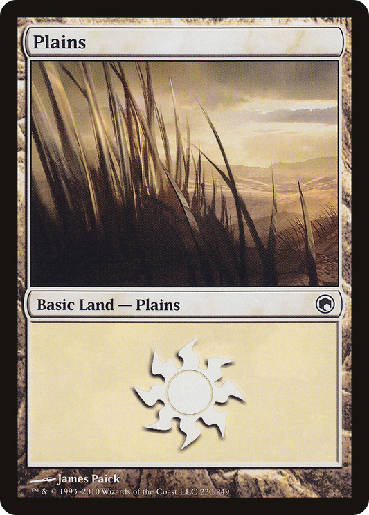 Plains (230) [Scars of Mirrodin]