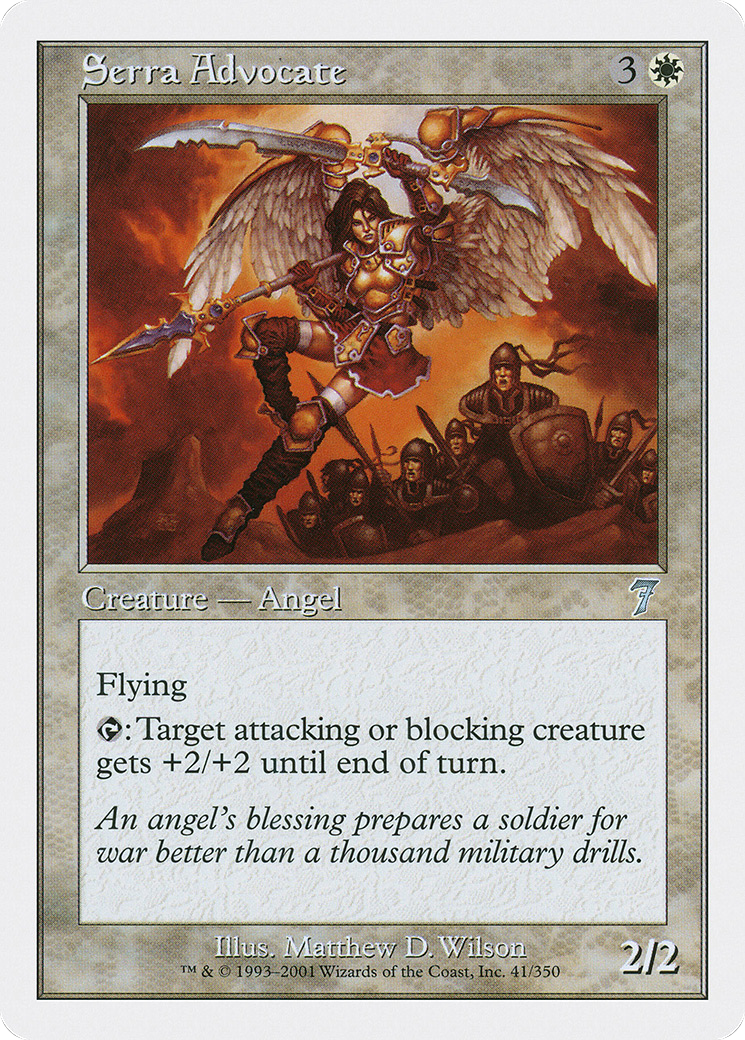 Serra Advocate (041) - Seventh Edition