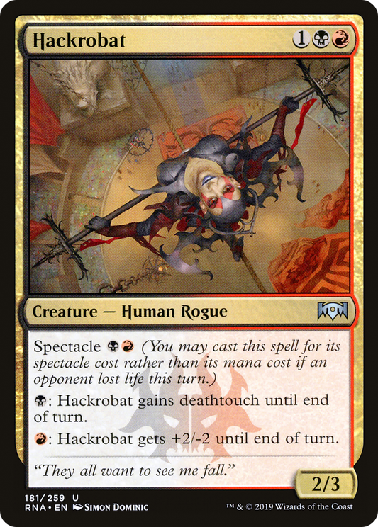 Hackrobat [Ravnica Allegiance] Foil