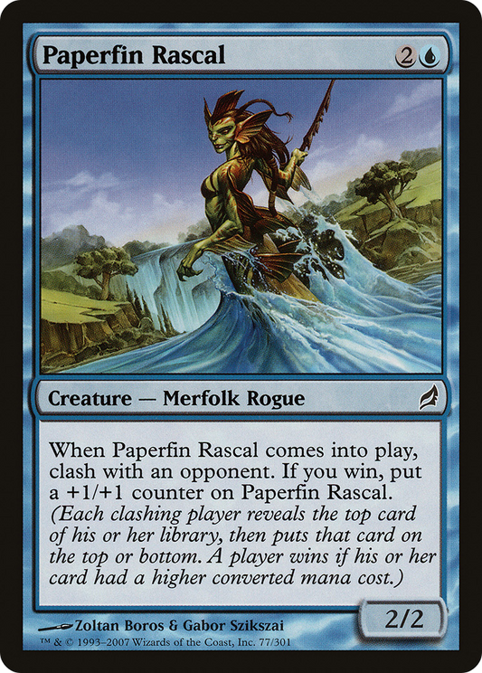 Paperfin Rascal [Lorwyn] Foil