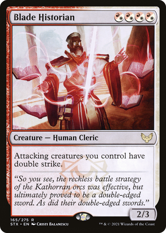 Blade Historian [Strixhaven: School of Mages] Foil