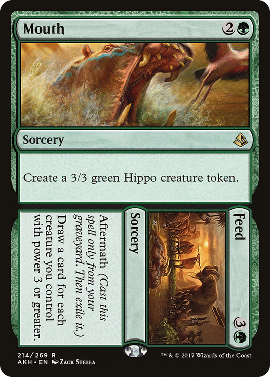 Mouth // Feed [Amonkhet] Foil