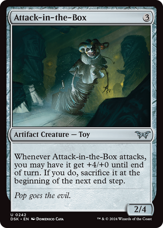 Attack-in-the-Box [Duskmourn: House of Horror] Foil