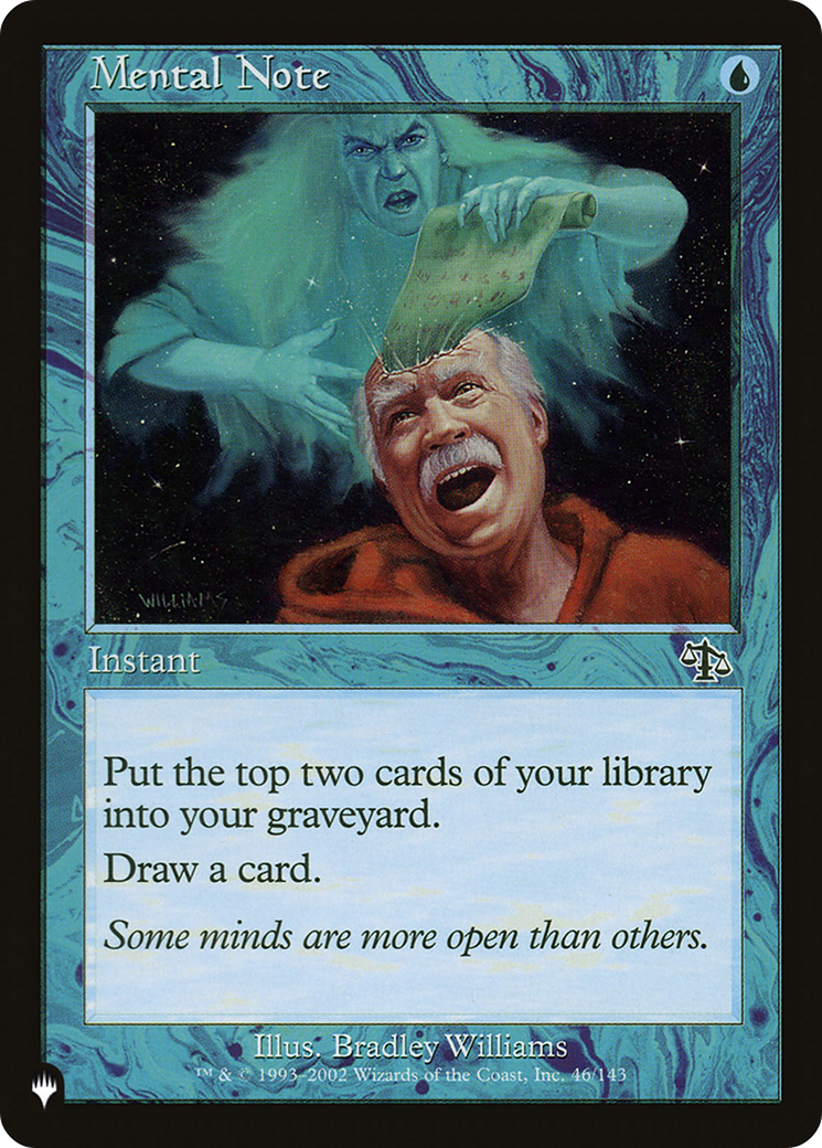 Mental Note [The List Reprints] | Silver Goblin