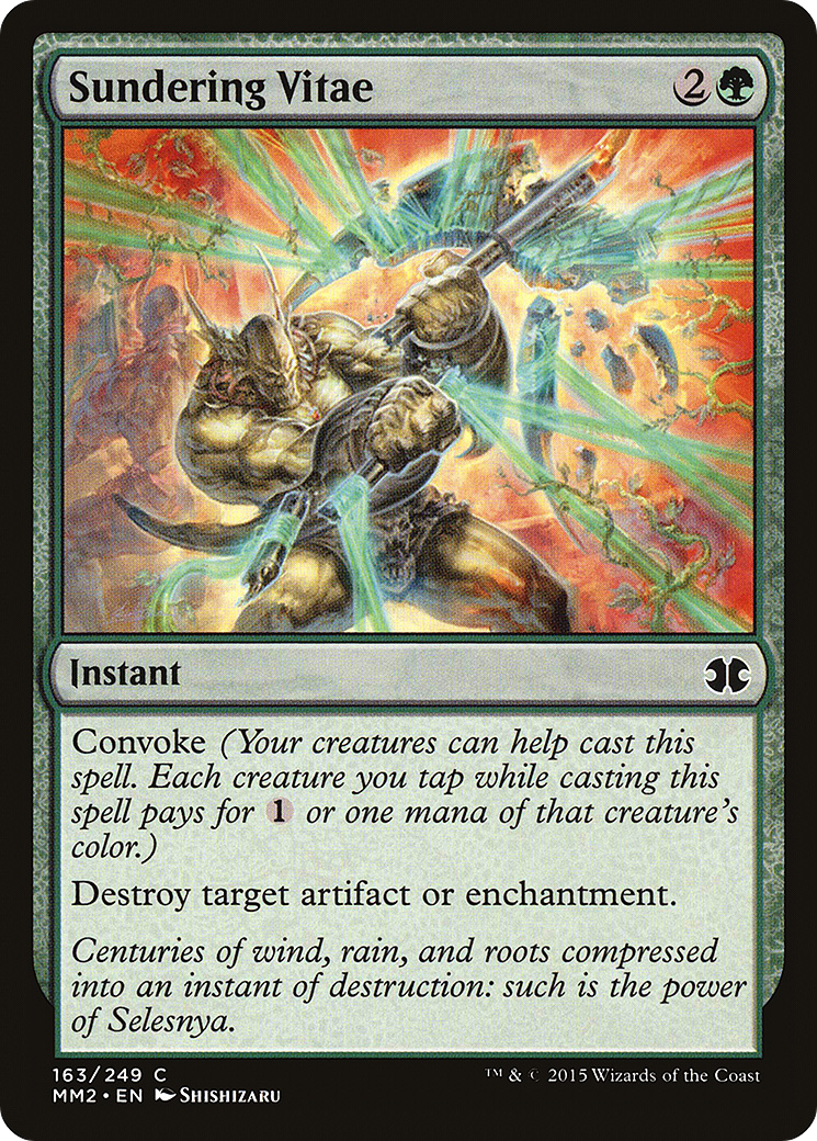 Sundering Vitae (163) Foil - Modern Masters 2015