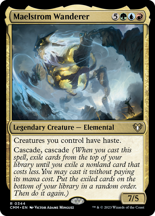 Maelstrom Wanderer [Commander Masters] Foil