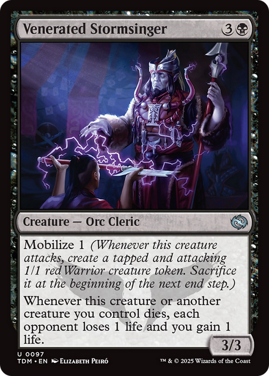 Venerated Stormsinger (097) - Tarkir: Dragonstorm