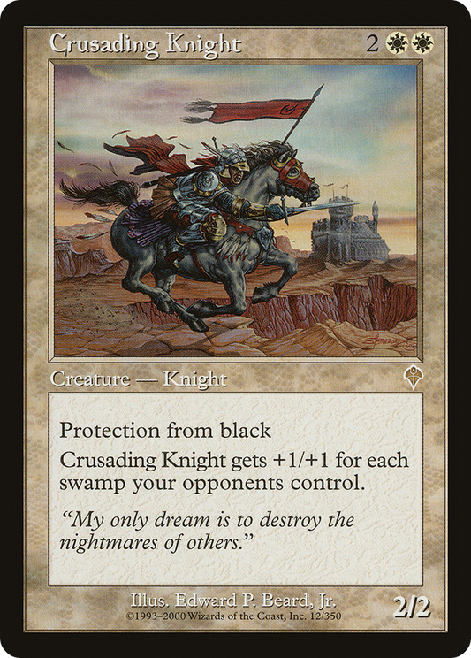 Crusading Knight [Invasion] Foil