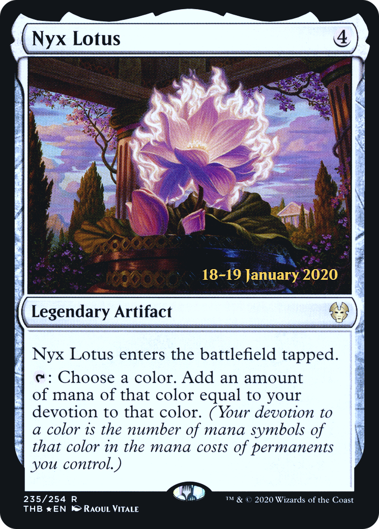 Nyx Lotus (235) Foil - Theros Beyond Death Promos