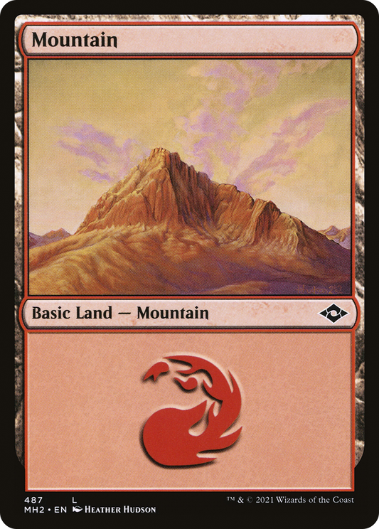 Mountain (487) [Modern Horizons 2] Foil