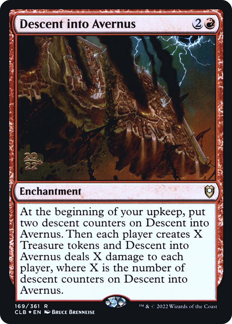 Descent into Avernus [Commander Legends: Battle for Baldur's Gate Prerelease Promos]