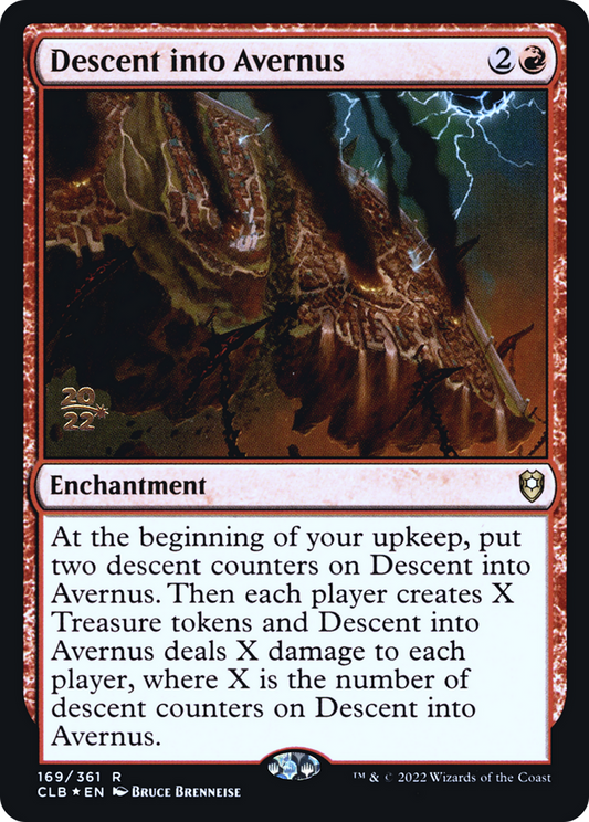 Descent into Avernus [Commander Legends: Battle for Baldur's Gate Prerelease Promos]