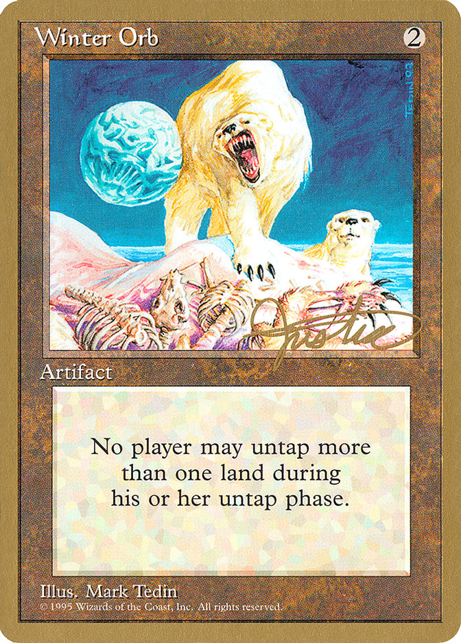 Winter Orb (Mark Justice) [Pro Tour Collector Set] | Silver Goblin