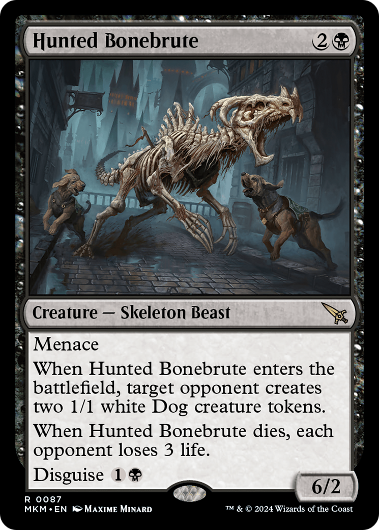 Hunted Bonebrute [Murders at Karlov Manor] Foil