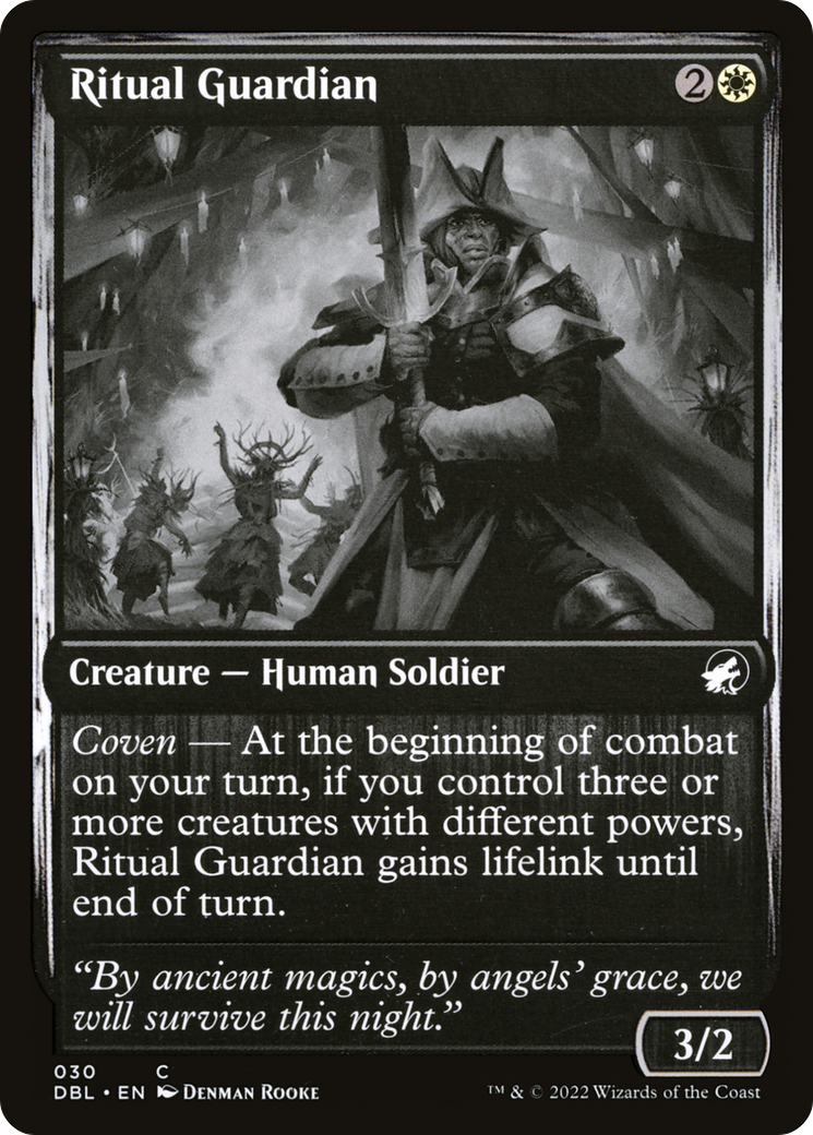 Ritual Guardian (030) Foil - Innistrad: Double Feature