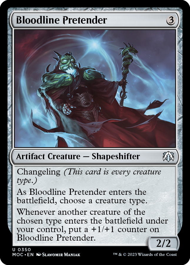 Bloodline Pretender [March of the Machine Commander] | Silver Goblin