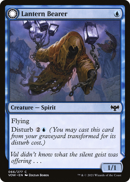 Lantern Bearer // Lanterns' Lift [Innistrad: Crimson Vow] Foil