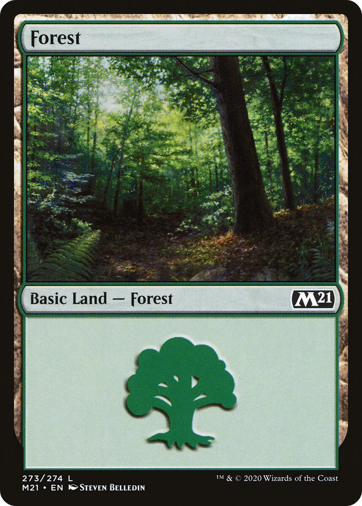 Forest (273) [Core Set 2021] Foil