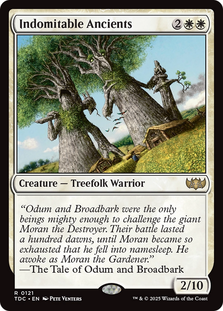 Indomitable Ancients (121) - Commander: Tarkir: Dragonstorm