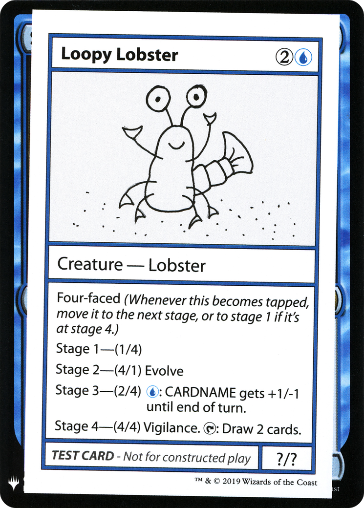 Loopy Lobster [Mystery Booster Playtest Cards]