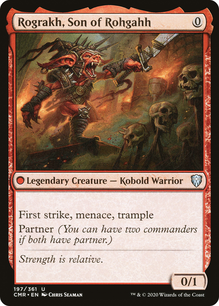 Rograkh, Son of Rohgahh [Commander Legends] Foil