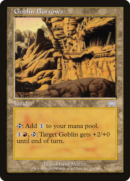 Goblin Burrows [Onslaught] Foil