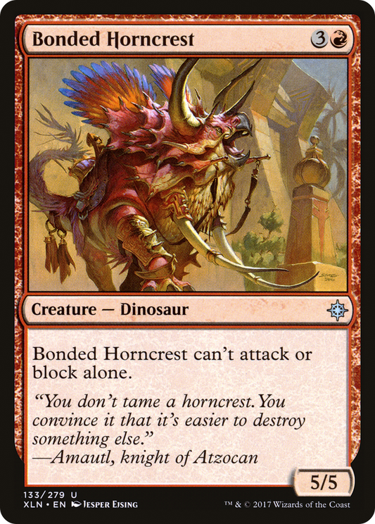 Bonded Horncrest [Ixalan] Foil